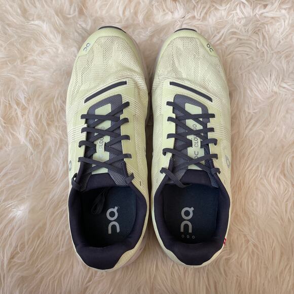 On Cloudgo Men's Running Shoes, 12.5 | Hay, Sand, Green, 55.98091 Helion Foam - Picture 10 of 10